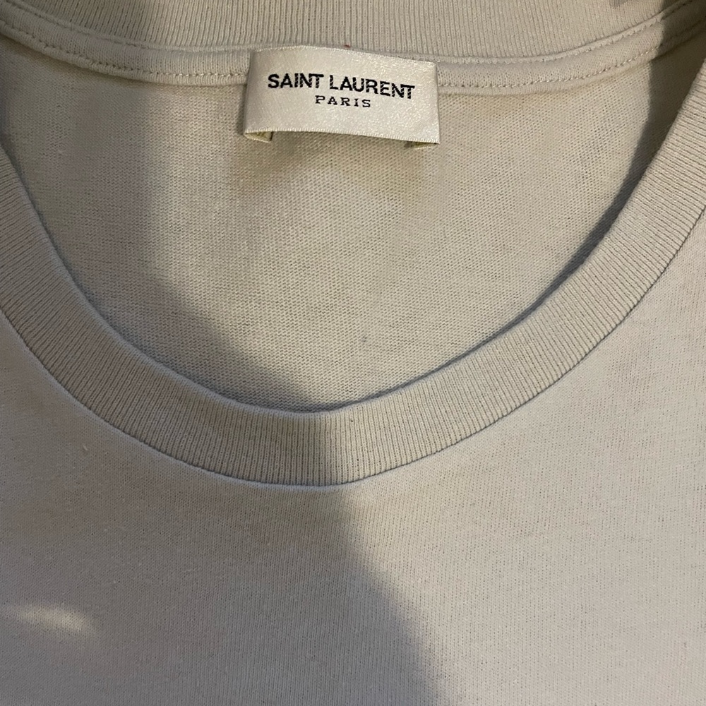 Saint Laurent logo Rive Gauche paint- Authentic - Picture 5 of 7